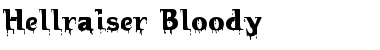 Download Hellraiser Bloody Font Download Hellraiser Bloody Font