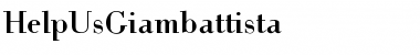 Download HelpUsGiambattista Font Download HelpUsGiambattista Font