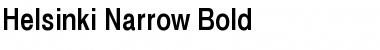 Download Helsinki Narrow Font Download Helsinki Narrow Font
