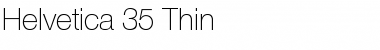 Download Helvetica 35 Thin Font Download Helvetica 35 Thin Font