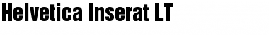 Download HelveticaInserat LT Font Download HelveticaInserat LT Font