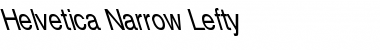 Download Helvetica-Narrow Lefty Font Download Helvetica-Narrow Lefty Font