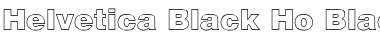 Download Helvetica Black Hollow Font Download Helvetica Black Hollow Font