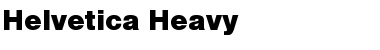 Download Helvetica-Heavy Font Download Helvetica-Heavy Font