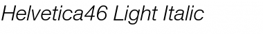 Download Helvetica46-Light Font Download Helvetica46-Light Font