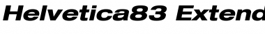 Download Helvetica83-ExtendedHeavy Font Download Helvetica83-ExtendedHeavy Font
