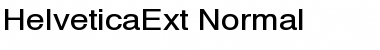 Download HelveticaExt-Normal Font Download HelveticaExt-Normal Font