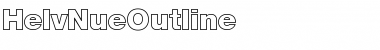 Download HelvNueOutline Font Download HelvNueOutline Font