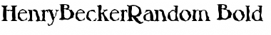 Download HenryBeckerRandom Font Download HenryBeckerRandom Font