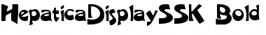 Download HepaticaDisplaySSK Font Download HepaticaDisplaySSK Font