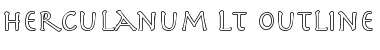 Download Herculanum LT Outline Font Download Herculanum LT Outline Font