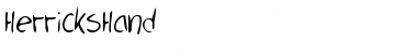 Download HerricksHand Font Download HerricksHand Font