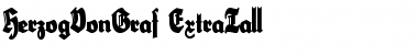 Download HerzogVonGraf Font Download HerzogVonGraf Font