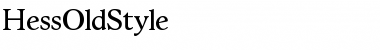Download HessOldStyle Font Download HessOldStyle Font