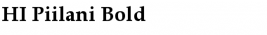 Download HI Piilani Bold Font Download HI Piilani Bold Font