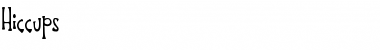 Download Hiccups Font Download Hiccups Font