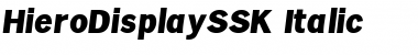 Download HieroDisplaySSK Font Download HieroDisplaySSK Font