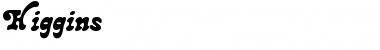Download Higgins Font Download Higgins Font