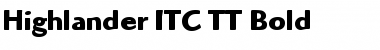 Download Highlander ITC TT Font Download Highlander ITC TT Font