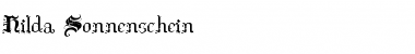 Download Hilda Sonnenschein Font Download Hilda Sonnenschein Font