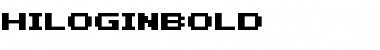 Download HILOGINBOLD Font Download HILOGINBOLD Font