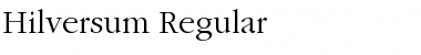 Download Hilversum Regular Font Download Hilversum Regular Font