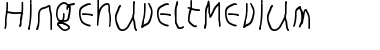 Download HingehudeltMedium Font Download HingehudeltMedium Font