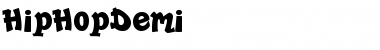Download HipHopDemi Font Download HipHopDemi Font