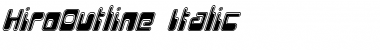 Download HiroOutline Font Download HiroOutline Font