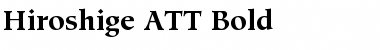 Download Hiroshige ATT Font Download Hiroshige ATT Font