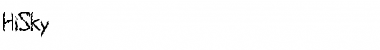 Download HiSky Font Download HiSky Font