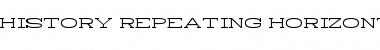 Download History Repeating Horizontal Font Download History Repeating Horizontal Font