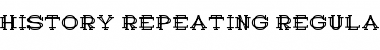 Download History Repeating Font Download History Repeating Font