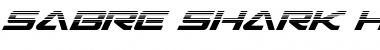 Download Sabre Shark Halftone Font Download Sabre Shark Halftone Font