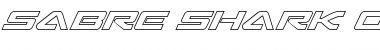 Download Sabre Shark Outline Font Download Sabre Shark Outline Font