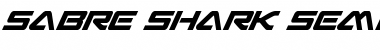 Download Sabre Shark Semi-Bold Condensed Font Download Sabre Shark Semi-Bold Condensed Font