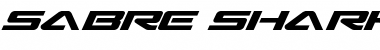 Download Sabre Shark Semi-Bold Expanded Font Download Sabre Shark Semi-Bold Expanded Font