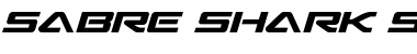 Download Sabre Shark Semi-Straight Font Download Sabre Shark Semi-Straight Font