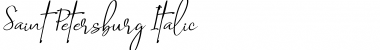 Download Saint Petersburg - Italic Font Download Saint Petersburg - Italic Font