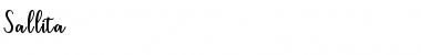 Download Sallita Font Download Sallita Font