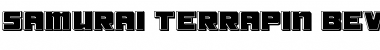 Download Samurai Terrapin Bevel Font Download Samurai Terrapin Bevel Font