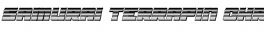Download Samurai Terrapin Chrome Italic Font Download Samurai Terrapin Chrome Italic Font