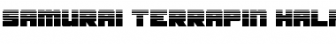 Download Samurai Terrapin Halftone Font Download Samurai Terrapin Halftone Font