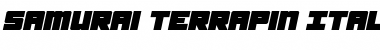 Download Samurai Terrapin Italic Font Download Samurai Terrapin Italic Font