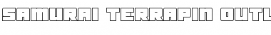 Download Samurai Terrapin Outline Font Download Samurai Terrapin Outline Font