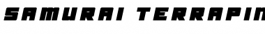 Download Samurai Terrapin Title Italic Font Download Samurai Terrapin Title Italic Font