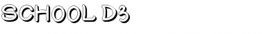 Download SCHOOL Font Download SCHOOL Font
