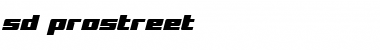 Download sd prostreet Font Download sd prostreet Font