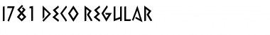 Download I781-Deco Font Download I781-Deco Font