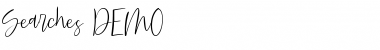 Download Searches DEMO Font Download Searches DEMO Font